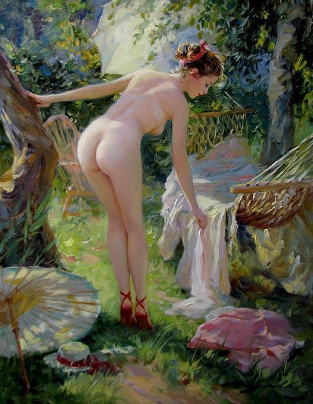 BUỔI CHIỀU TRONG VƯỜN