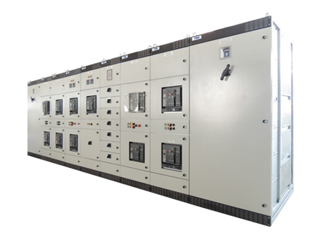 Electrical cabinet distributing total MSB